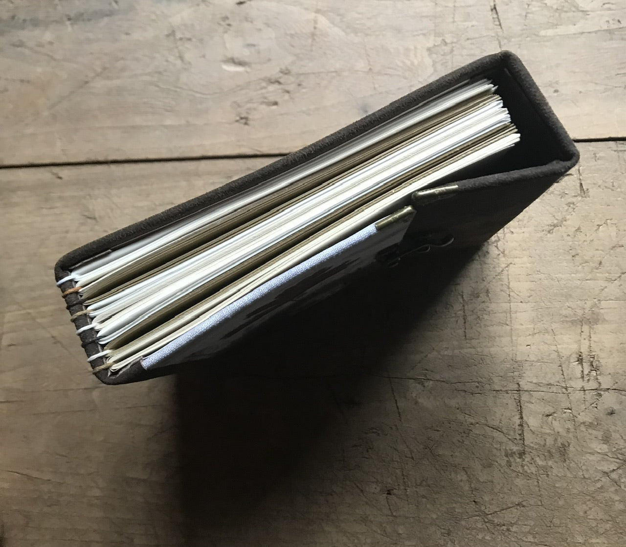 Kettle on, feet up  - handmade journal / notebook