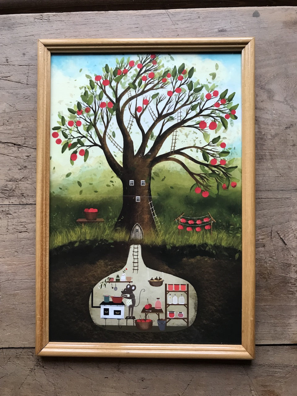 Cherry season - framed fine art print