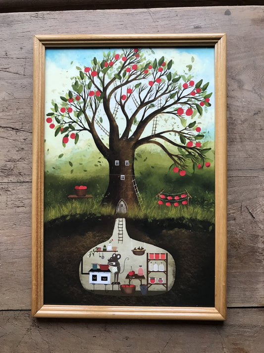 Cherry season - framed fine art print