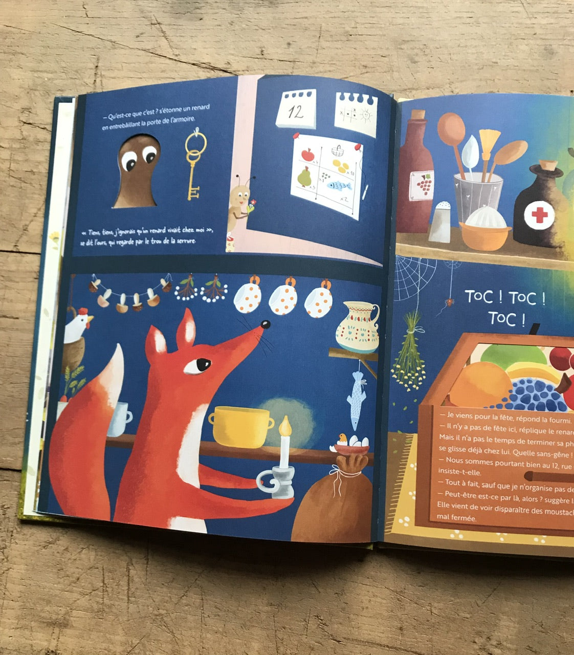 Toc! Toc! Toc! - book in french language