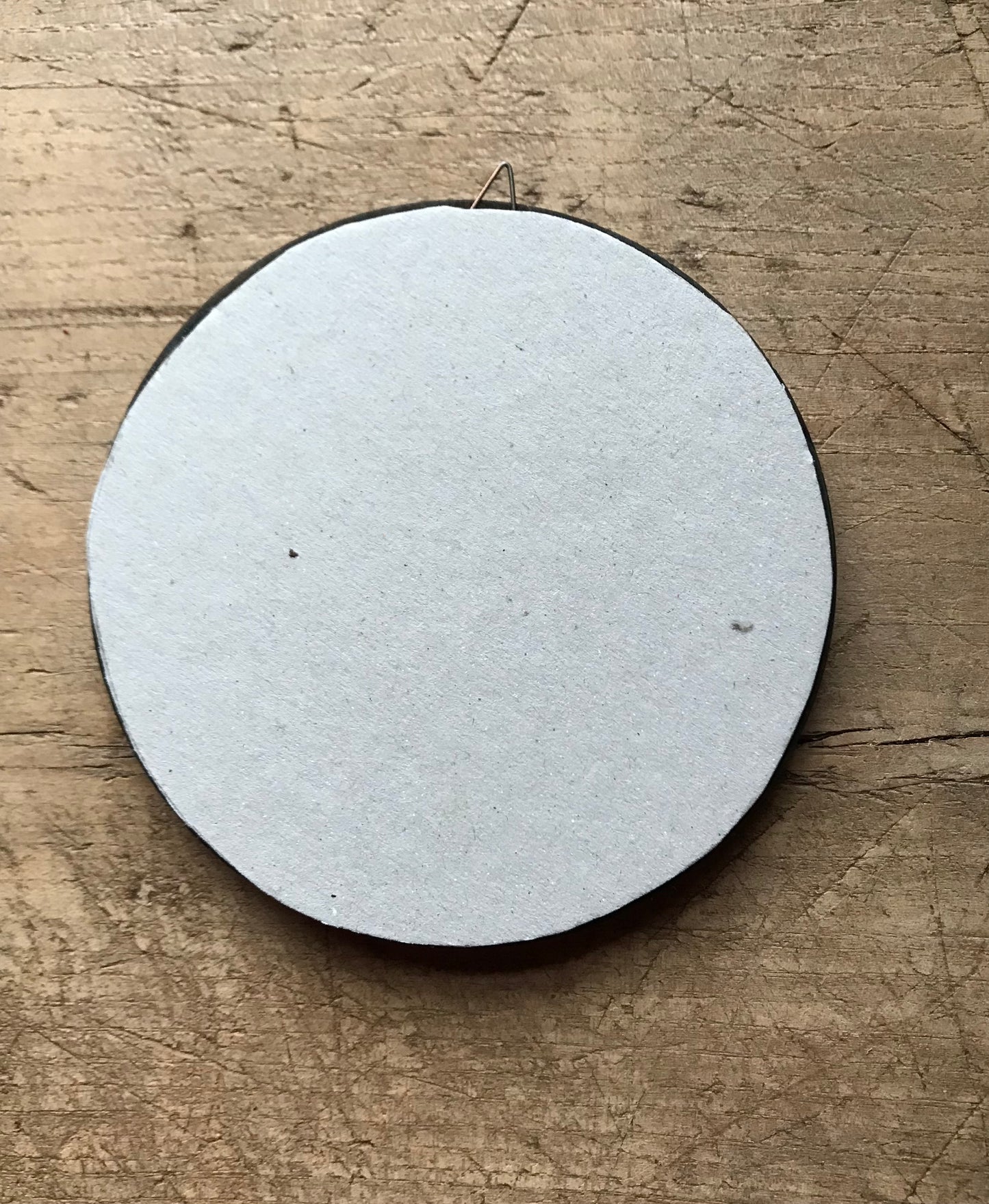 Laundry - original painting in wooden frame