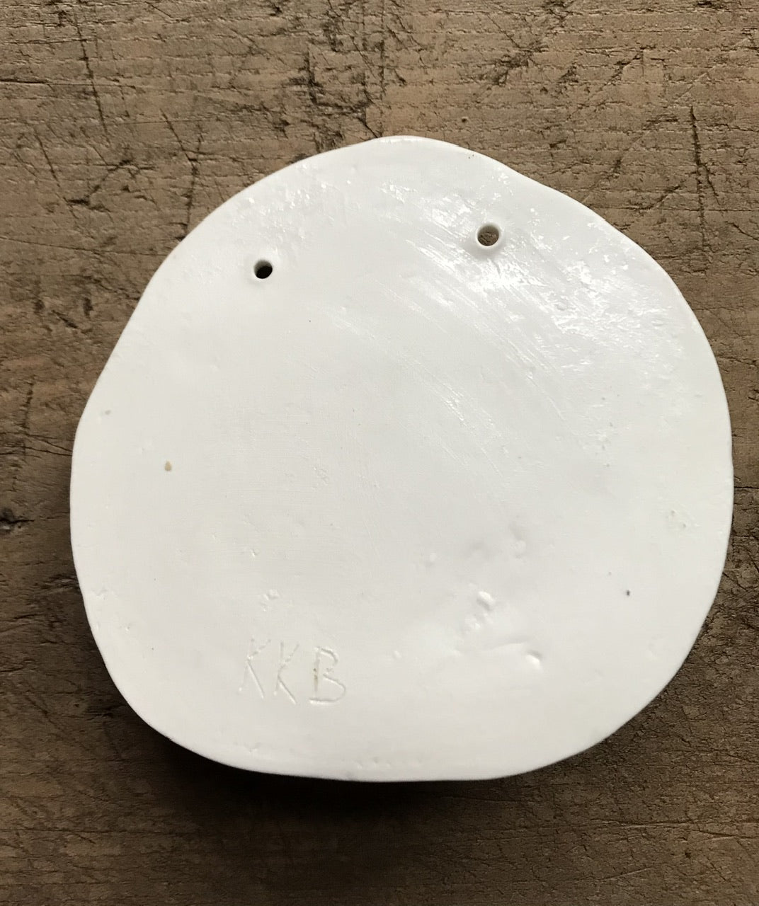 Winter - wall hanging porcelain decoration