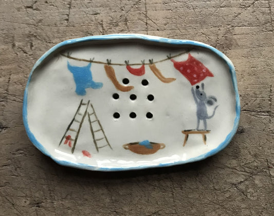 Hanging the laundry 1 / soap holder