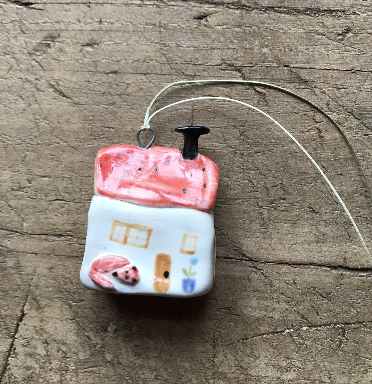 Hanging little decorations- porcelain / figures - variations