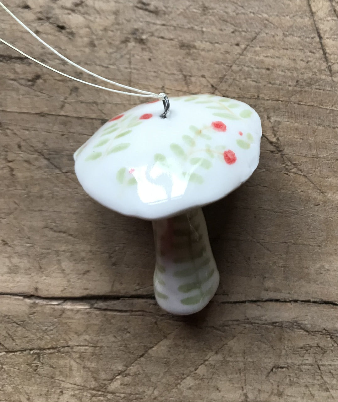 Hanging little decorations- porcelain / figures - variations